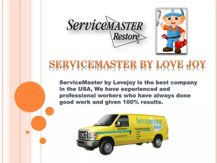 servicemaster by love joy