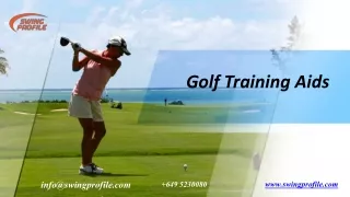 Golf Training Aids - swingprofile.com
