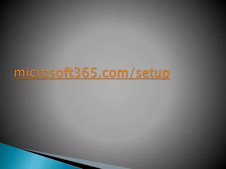 microsoft365 com setup