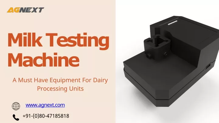 milk testing machine