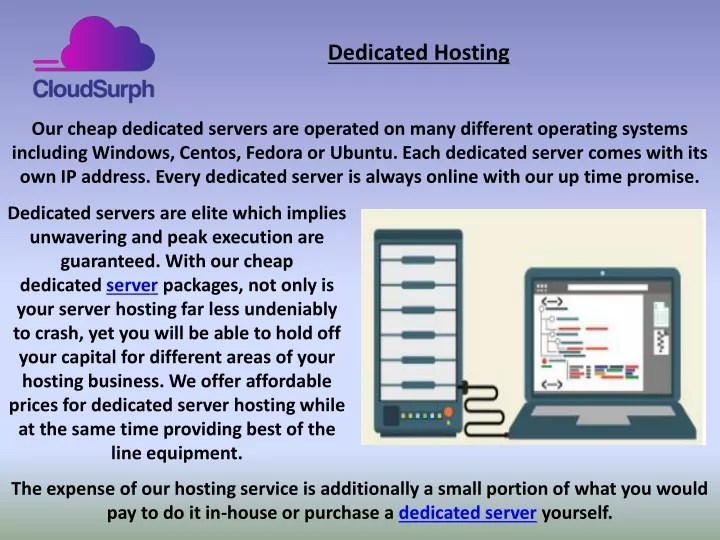 dedicated hosting