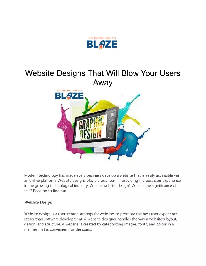 website designs that will blow your users away