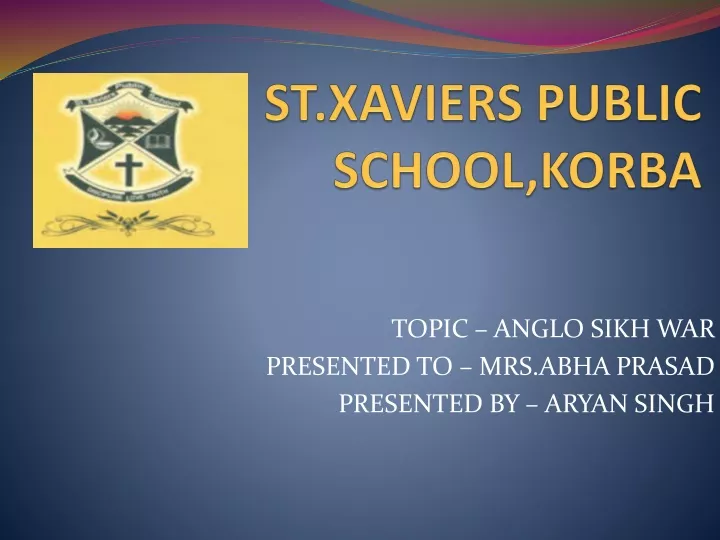 st xaviers public school korba