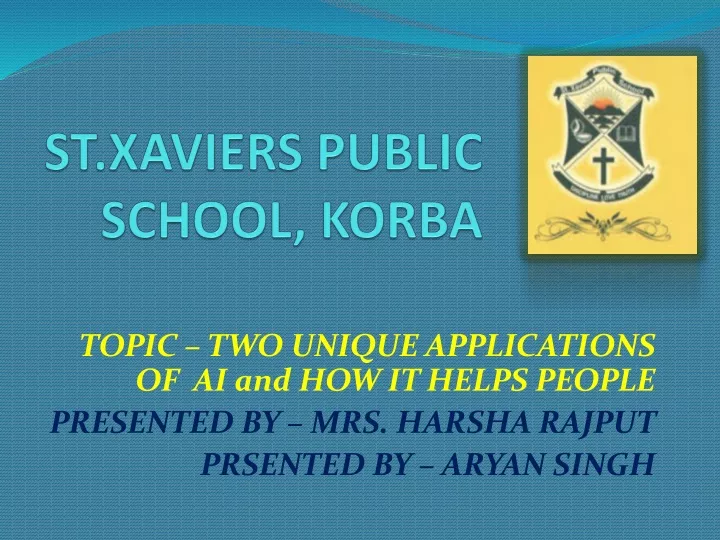 st xaviers public school korba