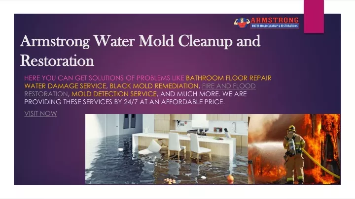 armstrong water mold cleanup and restoration