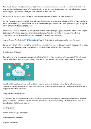 as a result plan on using search engine