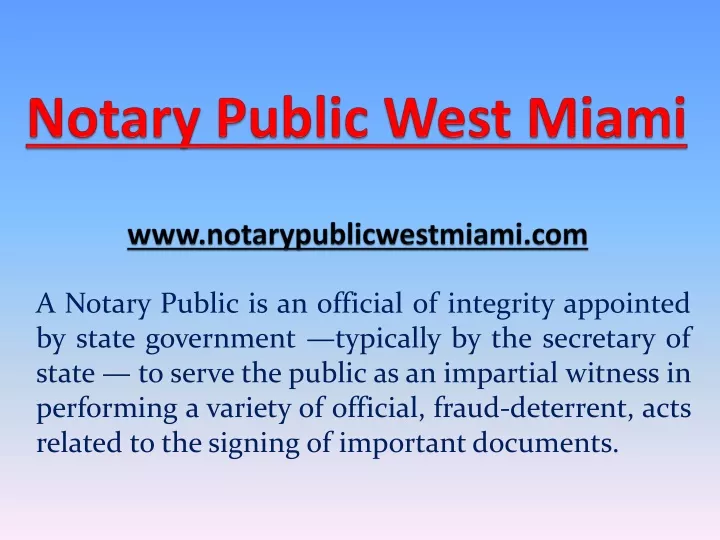 notary public west miami www notarypublicwestmiami com