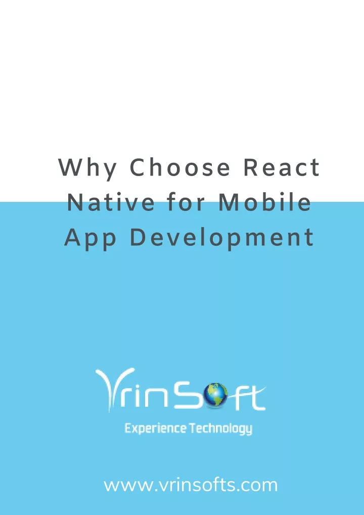 why choose react native for mobile app development