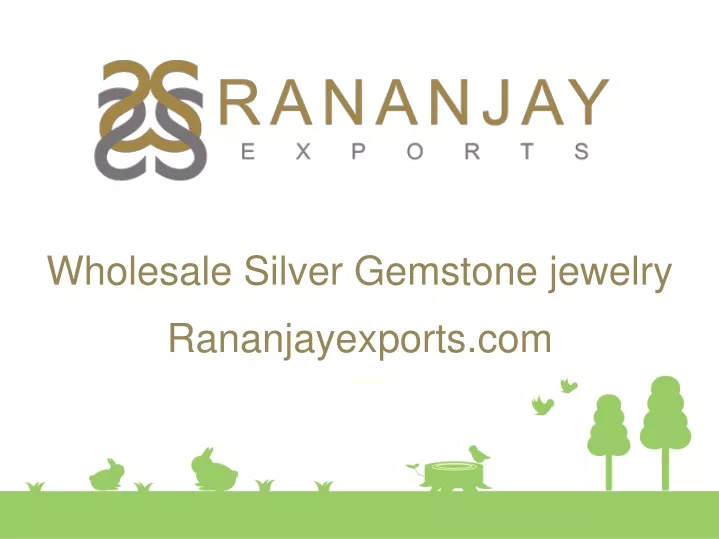 wholesale silver gemstone jewelry rananjayexports