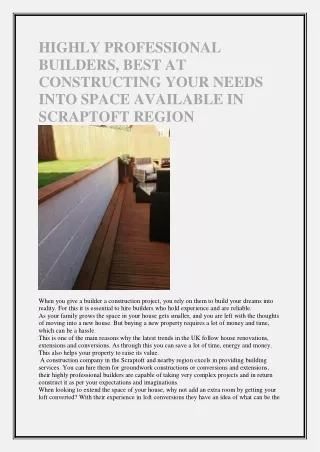 highly professional builders best at constructing