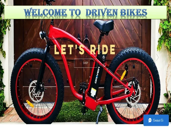 welcome to driven bikes