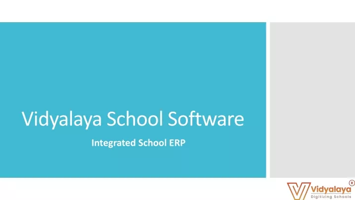 vidyalaya school software