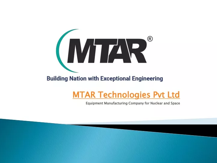 mtar technologies pvt ltd equipment manufacturing company for n uclear and space
