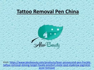 Tattoo Removal Pen China