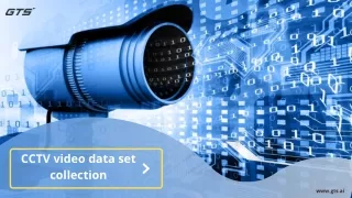 CCTV video data set collection to train AI/ML models