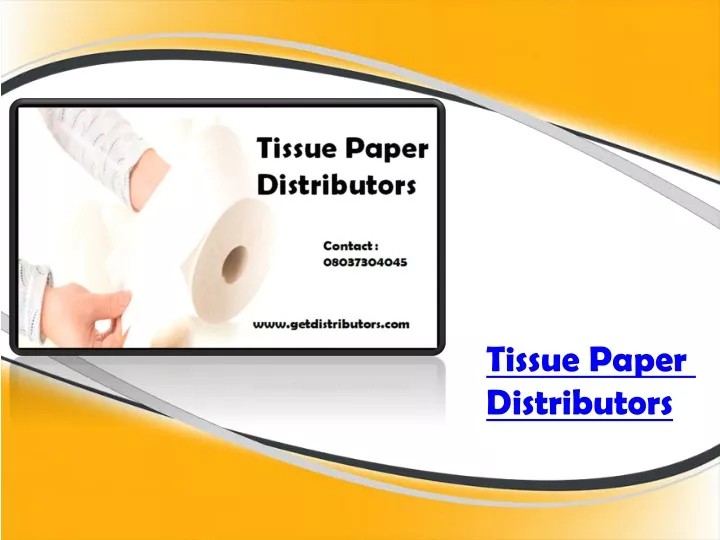 tissue paper distributors