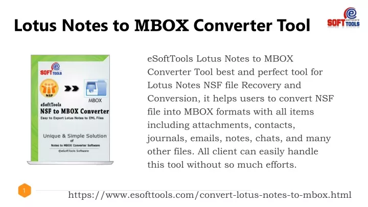 lotus notes to mbox converter tool