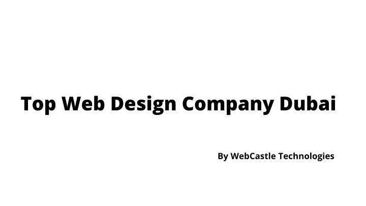top web design company dubai