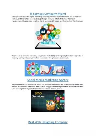 it services company miami
