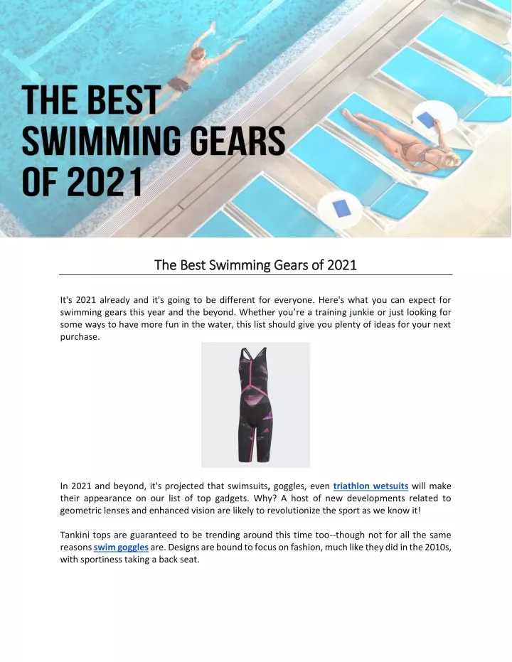 the best swimming gears of 2021 the best swimming