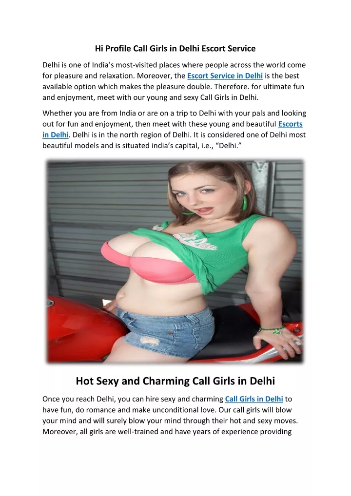 hi profile call girls in delhi escort service