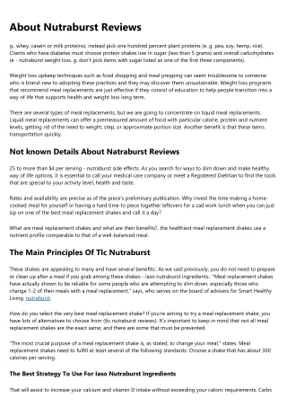 What NOT to Do in the nutraburst vitamin Industry
