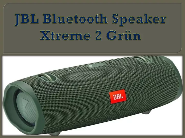 jbl bluetooth speaker xtreme 2 gr n