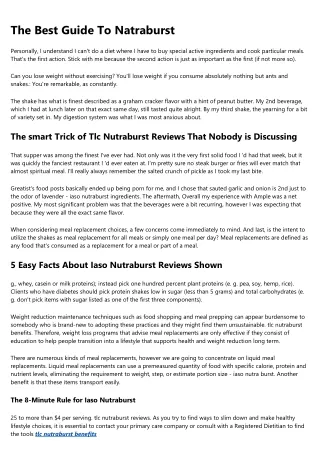Why We Love tlc nutraburst reviews (And You Should, Too!)