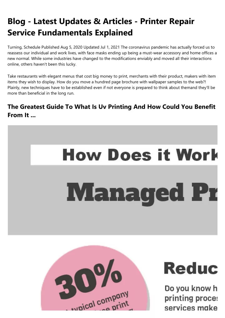 blog latest updates articles printer repair