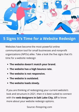 5 Signs It’s Time for a Website Redesign