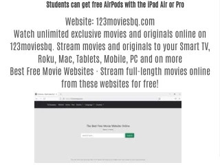 Students can get free AirPods with the iPad Air or Pro