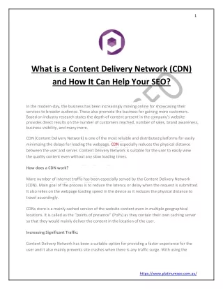What is a Content Delivery Network and How It Can Help Your SEO