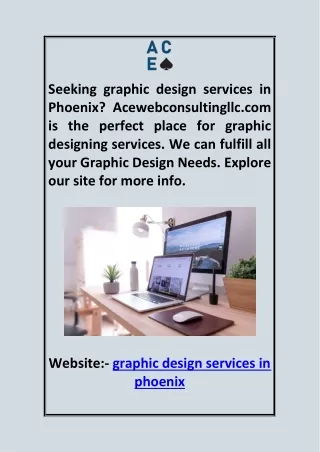 Graphic Design Services in Phoenix  Acewebconsultingllc.com