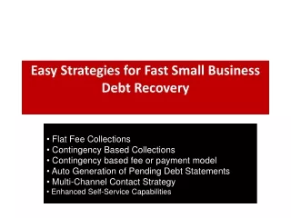 easy strategies for fast small business debt recovery