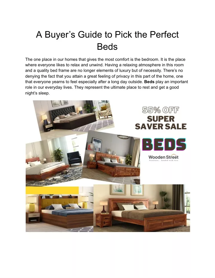 a buyer s guide to pick the perfect beds