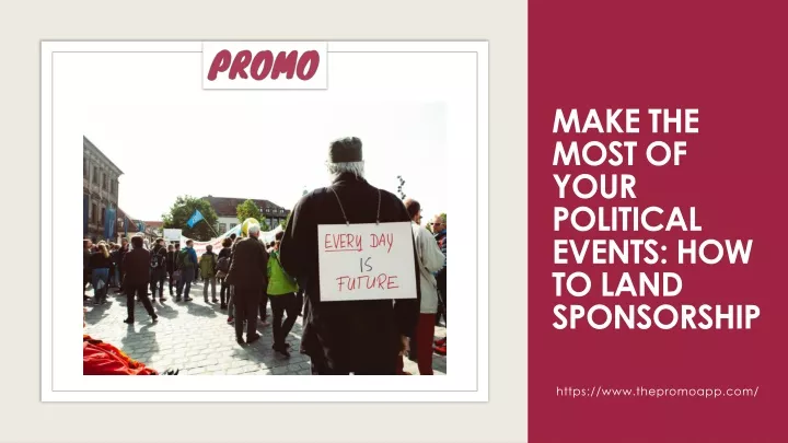 make the most of your political events how to land sponsorship