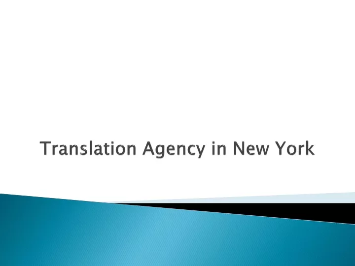 translation agency in new york