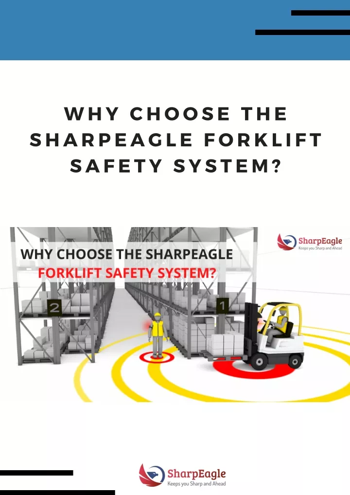 why choose the sharpeagle forklift safety system