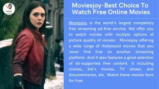 Moviesjoy-Best Choice To Watch Free Online Movies