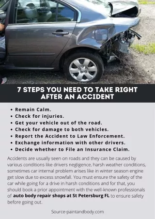 7 Steps You Need To Take Right After An Accident