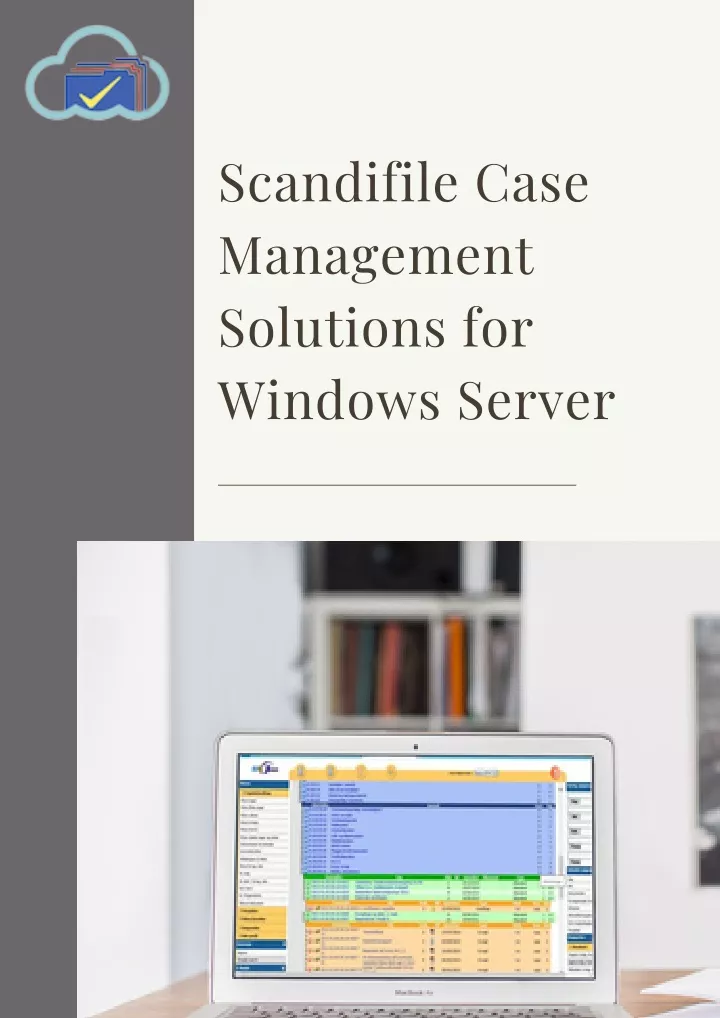 scandifile case management solutions for windows