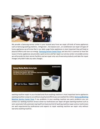 Samsung Service Center Pune