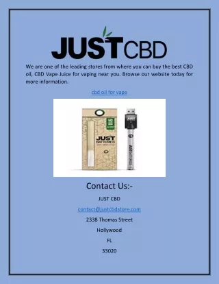 we are one of the leading stores from where