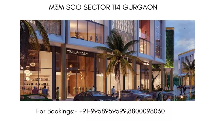 m3m sco sector 114 gurgaon