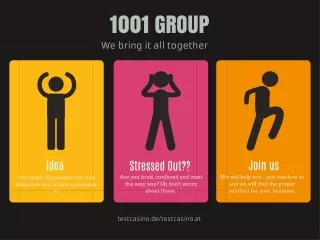 1001Group business presentation