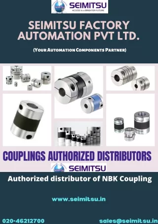 SEIMITSU FACTORY AUTOMATION - Authorized Distributor and Supplier of coupling.