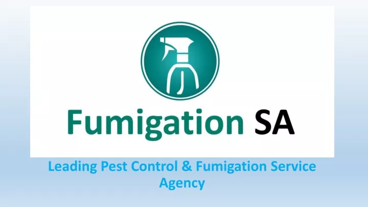 leading pest control fumigation service agency