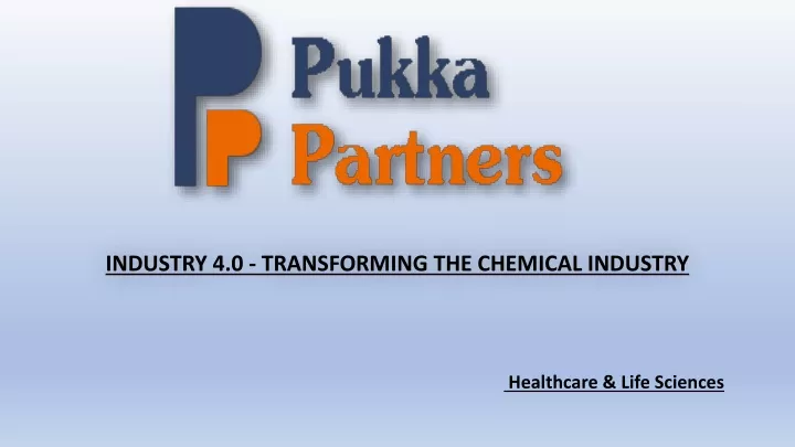 industry 4 0 transforming the chemical industry