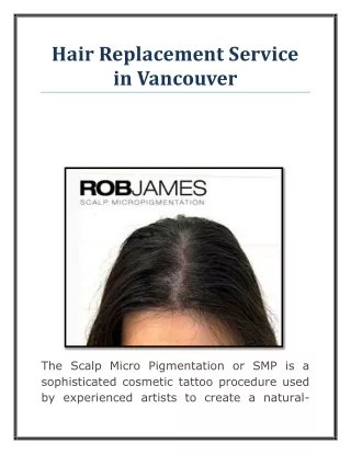 hair replacement service in vancouver