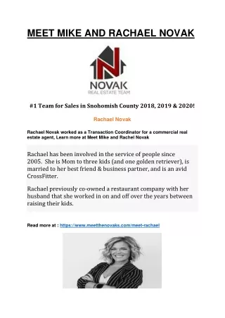 RACHAEL NOVAK PDF